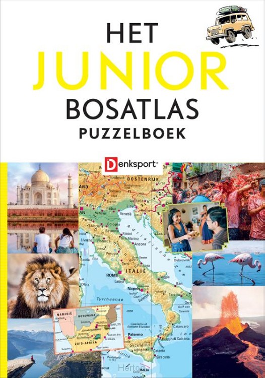 Het junior bosatlas puzzelboek