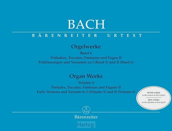 Orgelwerke (6) - Notenschrift