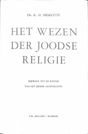 Het wezen der Joodse religie