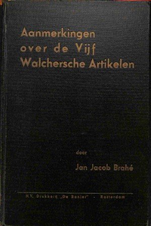 Aanmerkingen over de Vijf Walchersche artikelen