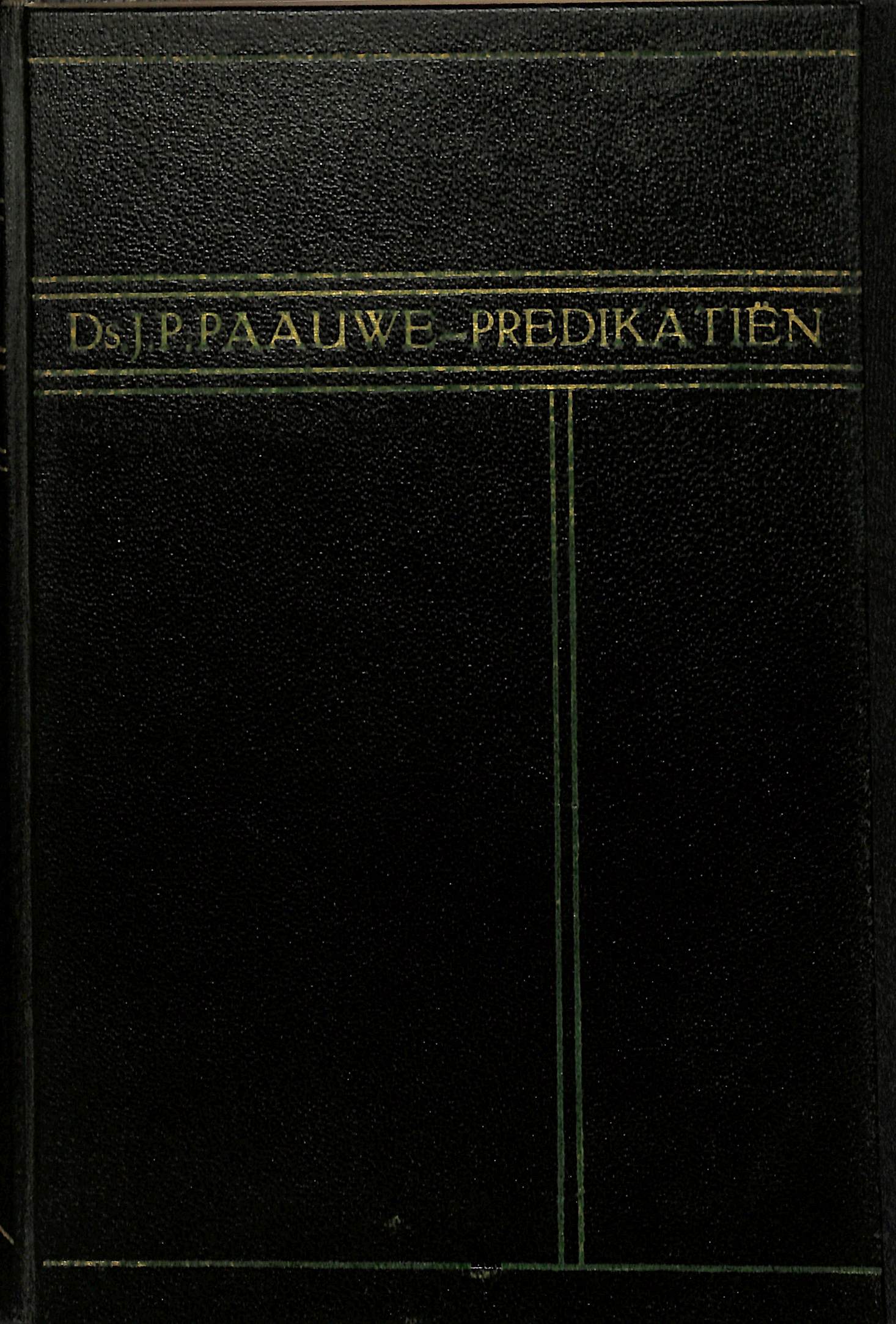 Predikatiën 1955-'57