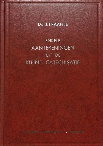 Enkele aantekeningen uit de kleine catechisatie