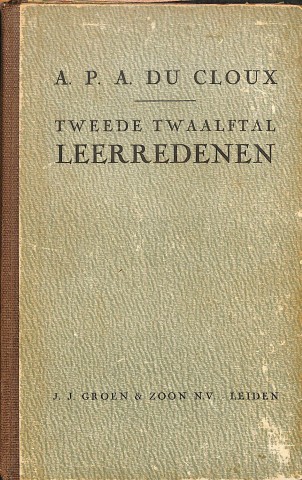 Tweede twaalftal leerredenen