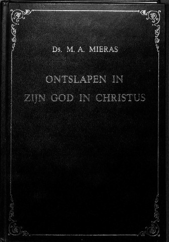 Ontslapen in zijn God in Christus