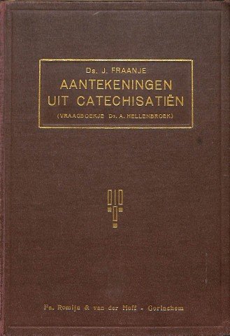Aantekeningen uit catechisatiën