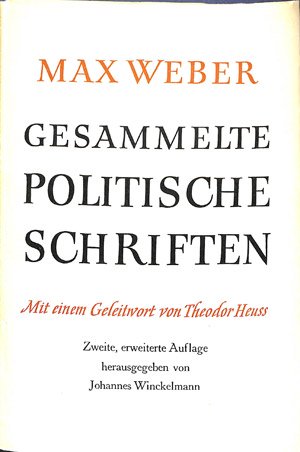 Gesammelte Politische Schriften