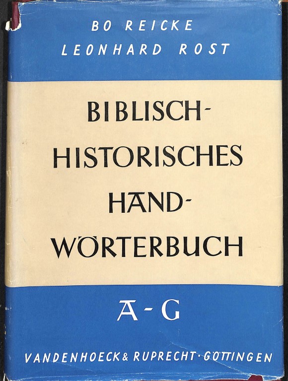Biblisch-historisches Handwörterbuch - 3 delen