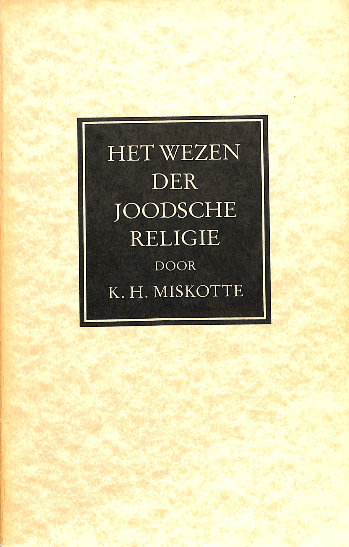 Het wezen der Joodsche religie