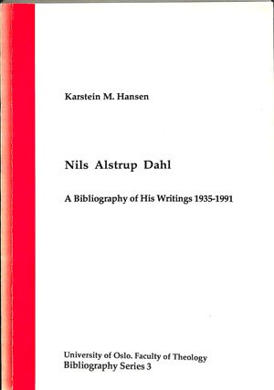Nils Alstrup Dahl (2e hands)