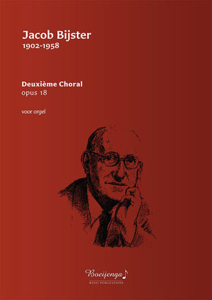 Deuxième Choral voor orgel, opus 18 - Notenschrift