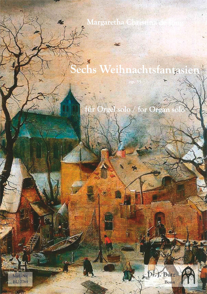 Sechs Weihnachtsfantasien op. 55 - Notenschrift