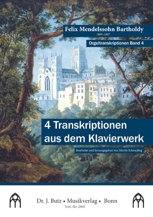 4 Transkriptionen aus dem Klavierwerk - Notenschrift