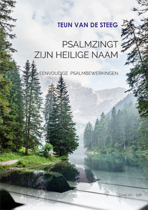 Psalmzingt Zijn heilige naam - Notenschrift