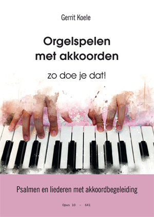 Orgelspelen met akkoorden - Notenschrift