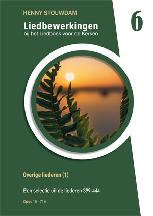 Liedbewerkingen (6) - Notenschrift