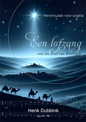 Een lofzang voor het Kind van Bethlehem - Notenschrift