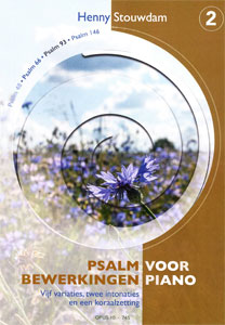 Psalmbewerkingen (2) voor piano - Notenschrift