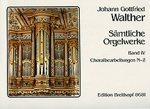 Sämtliche Orgelwerke (4) - Notenschrift