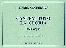 Cantem Tot la Gloria - Notenschrift