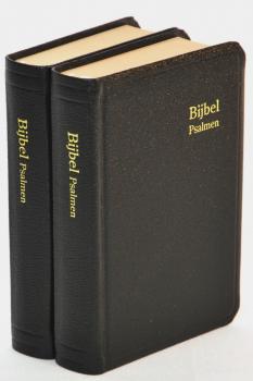 Bijbel micro kunstleer kleursnee - zwart