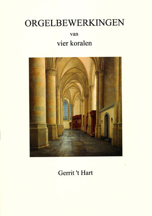 Orgelbewerkingen van vier koralen - Notenschrift