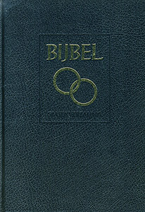 Huwelijksbijbel SV ringen zwart