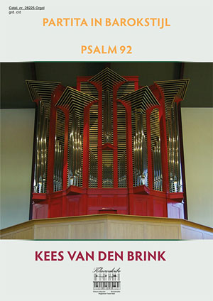 Partita in barokstijl Psalm 92 - Klavar