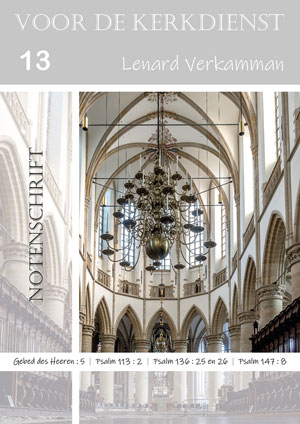 Voor de kerkdienst (13) - Notenschrift
