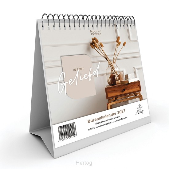 Geliefd - bureaukalender 2027