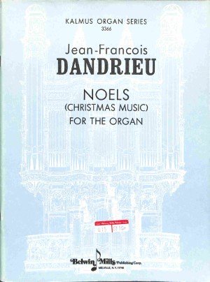 Noels (chistmas music) for the organ - Tweedehands notenschrift