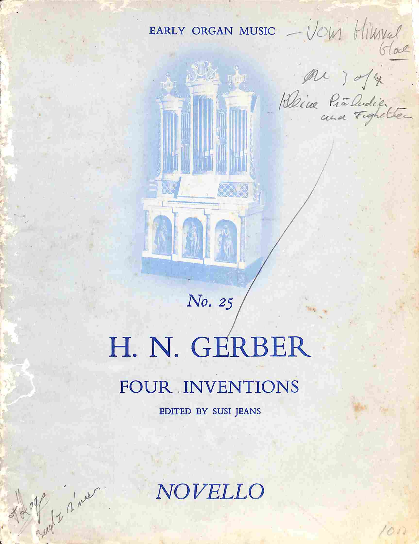 Four inventions - Tweedehands notenschrift