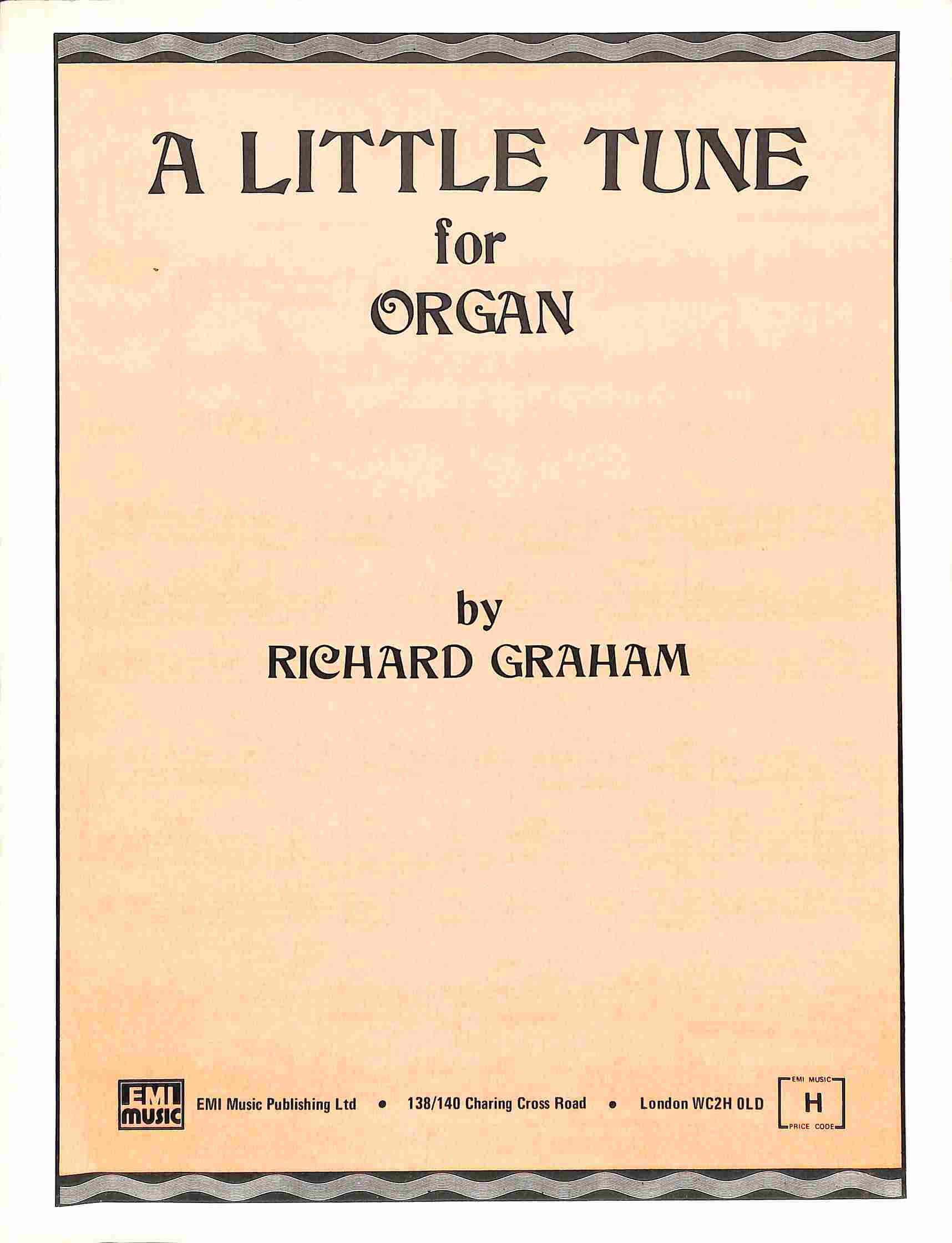 A little tune for organ - Tweedehands notenschrift