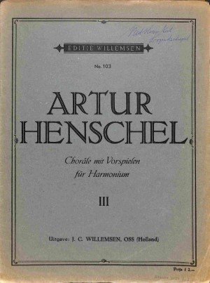 Choräle mit Vorpsielen - deel 3 - Tweedehands notenschrift
