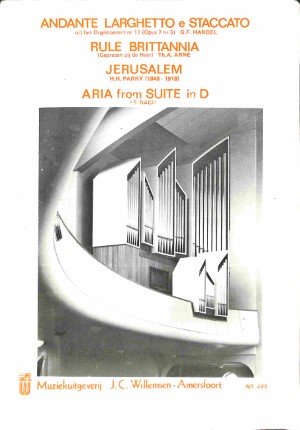 Andante Larghetto e Staccato o.a. - Tweedehands notenschrift