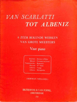 Van Scarlatti tot Albeniz - Tweedehands notenschrift