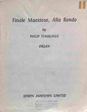 Finale Maestoso, Alla rondo - Tweedehands notenschrift