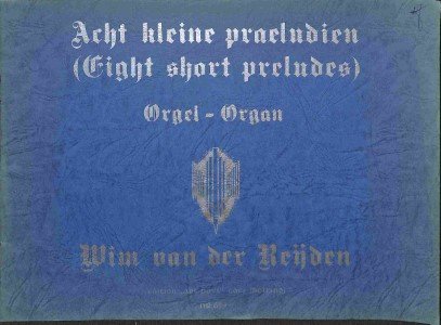Acht kleine praeludien - Tweedehands notenschrift