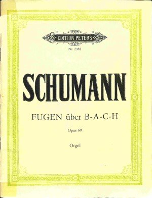 Fugen über BACH - Tweedehands notenschrift