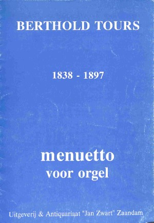 Menuetto voor orgel - Tweedehands notenschrift