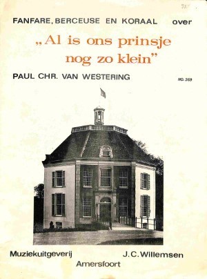 Al is ons prinsje nog zo klein - Tweedehands notenschrift