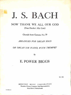 Now thank we all our God - Tweedehands notenschrift
