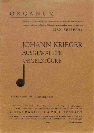 Ausgewählte Orgelstücke - Tweedehands notenschrift
