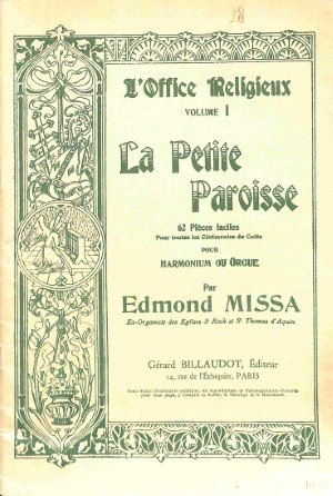 L'office religieux - deel 1: La petite paroisse - Tweedehands notenschrift