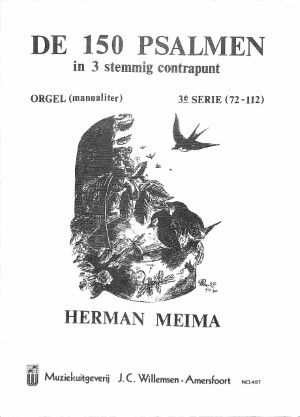 De 150 Psalmen in 3 stemmig contrapunt (72-122) - deel 3 - Tweedehands notenschrift