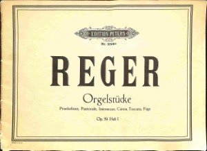 Orgelstücke: Praeludium, Pastorale, Intermezzo, Canon, Toccata, Fuge - deel 1 - Tweedehands notensch