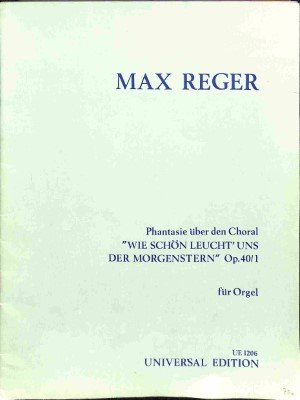 Phantasie über den Choral 'Wie schön leucht uns der Morgenstern' - Tweedehands notenschrift