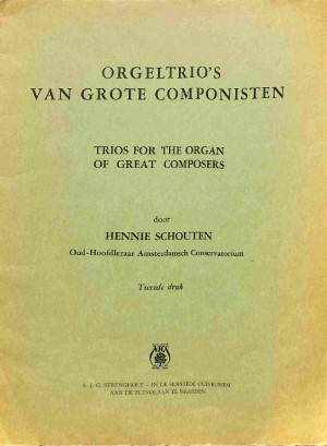 Orgeltrio's van grote componisten - Tweedehands notenschrift