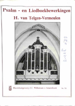 Psalm- en liedboekbewerkingen - Tweedehands notenschrift
