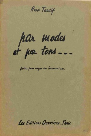 Par modes et par tons... - Tweedehands notenschrift