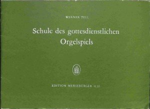 Schule des gottesdienstlichen Orgelspiels - Tweedehands notenschrift